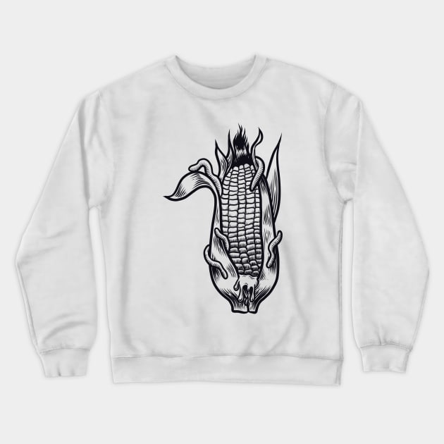 Corn Crewneck Sweatshirt by Adorline